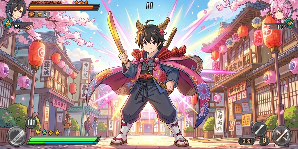 Grafis menawan dalam gameplay.