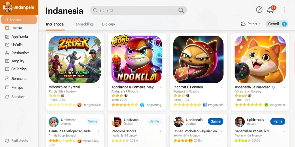 Tampilan antarmuka yang intuitif dan menarik.