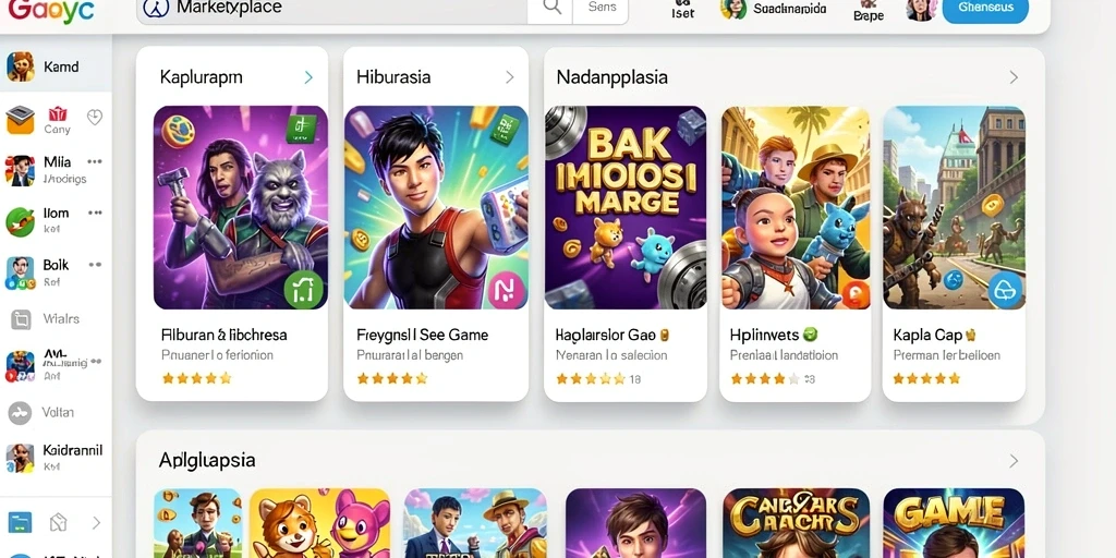 Screenshot menampilkan karakter utama dalam aksi.
