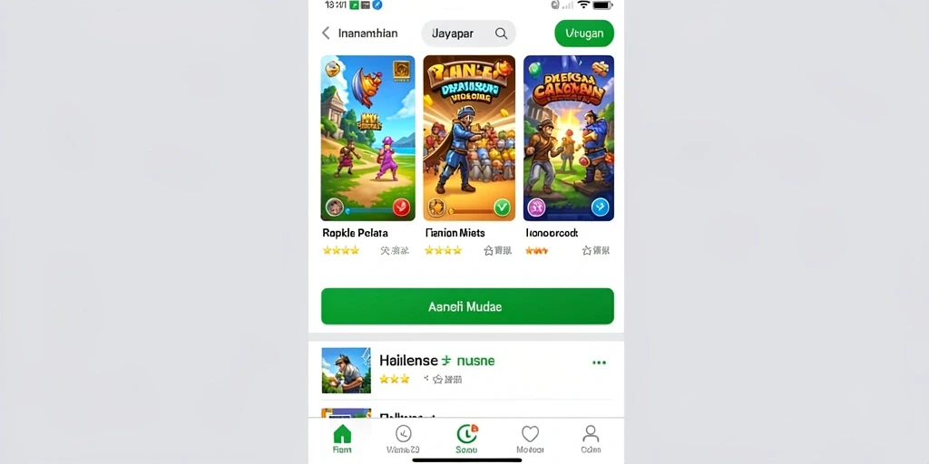 Tampilan layar awal KOITOTO yang menarik dan user-friendly.