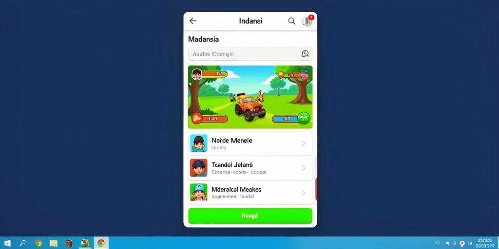 Tampilan antarmuka yang ramah pengguna dan menarik.