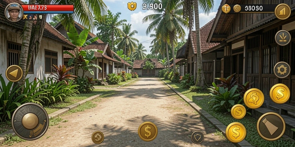 Tampilan antarmuka NV77 yang menarik dan mudah digunakan.