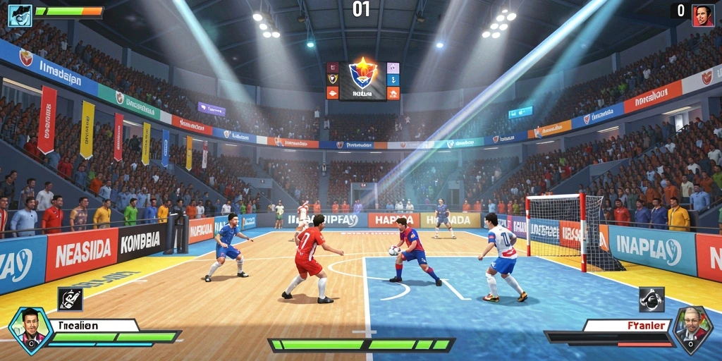Screenshot menunjukkan antarmuka utama aplikasi yang mudah dinavigasi.