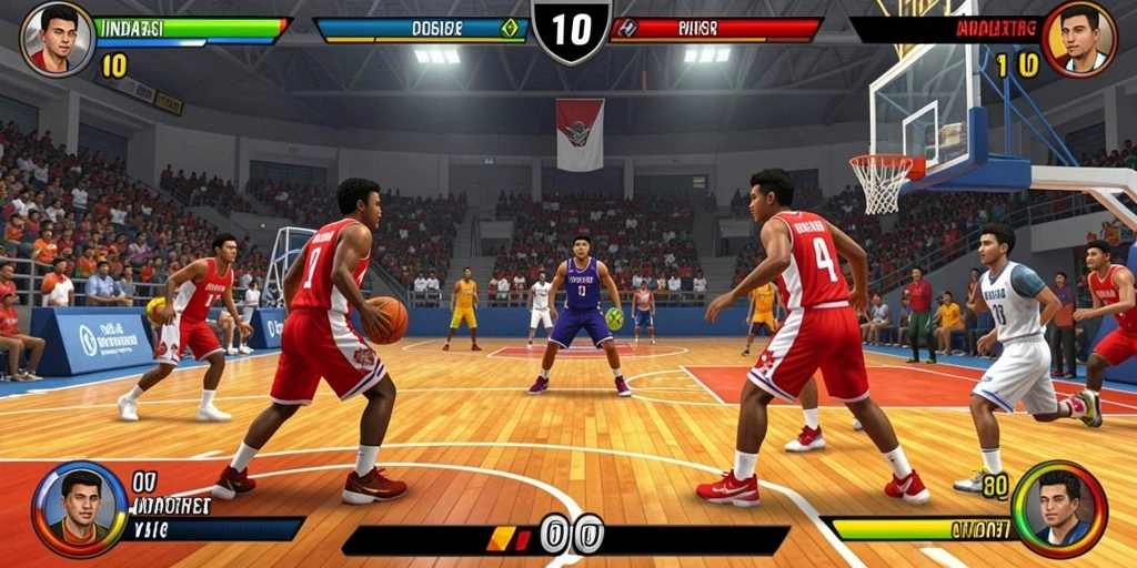 Screenshot menunjukkan antarmuka utama game yang menarik.