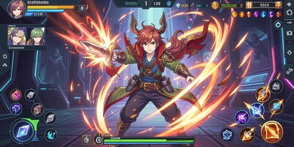 Screenshot menampilkan grafis visual yang mengagumkan.