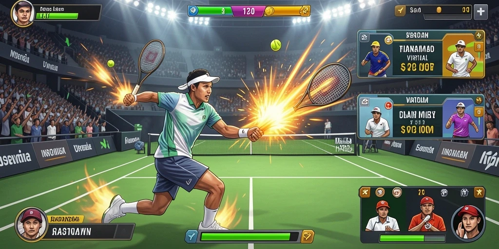 Tampilan menarik dari permainan slot dengan animasi menawan.