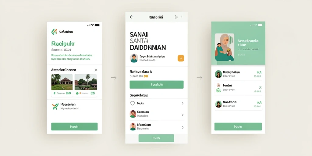 Tampilan awal dengan karakter utama yang kuat.