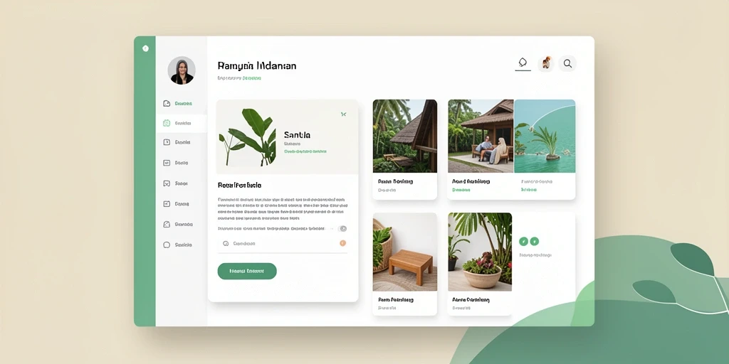 Tampilan antarmuka yang modern dan user-friendly.