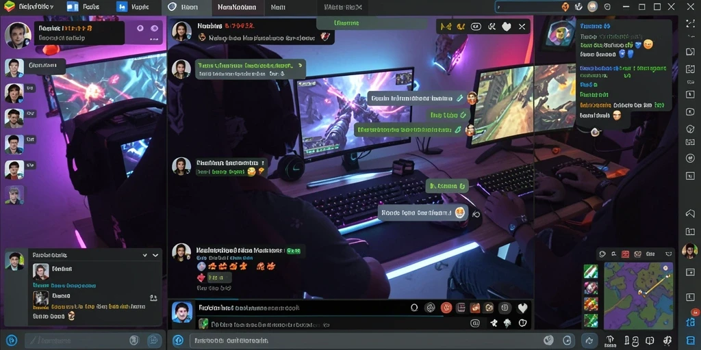 Tangkapan layar menampilkan gameplay seru dan berwarna.