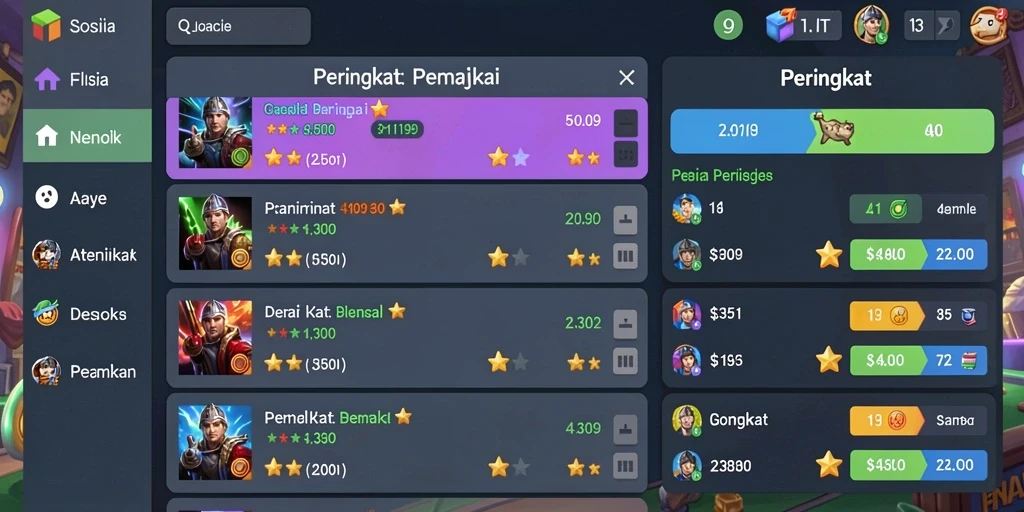 Tampilan grafis yang menawan dalam WOW33.