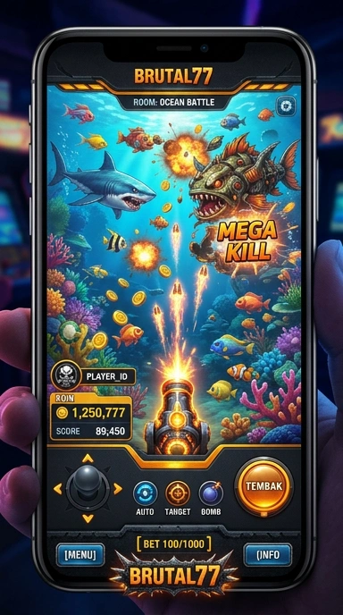 Pratinjau antarmuka brutal77 — aplikasi APK resmi Android v4.2.6
